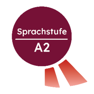 Gütesiegel für die Sprachstufe A2